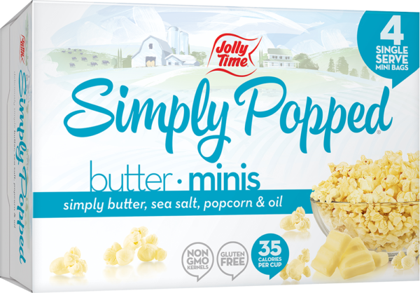 Simply Popped Minis Popcorn Product: Microwave Classics Simply Popped® Minis