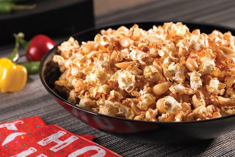 Recipe Image: Adobo and Roasted Peanut Popcorn