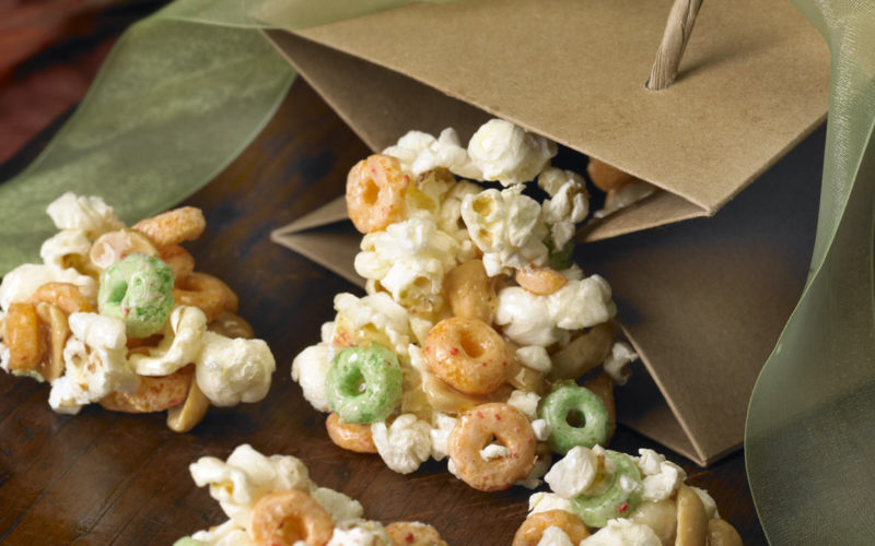 Apple Popcorn Brittle