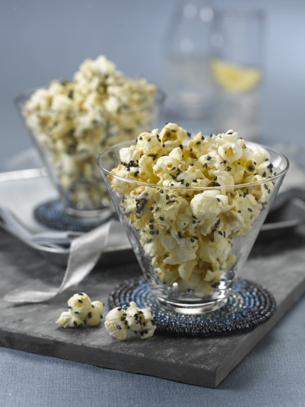 Black Sesame Mustard Popcorn