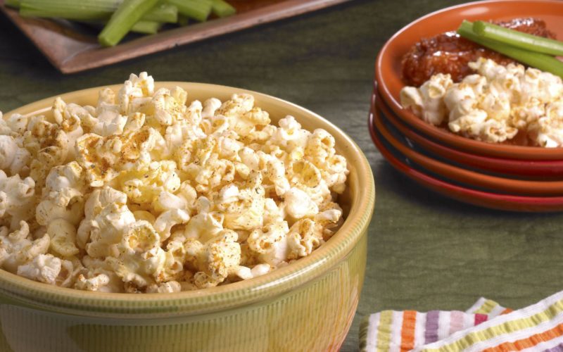 Recipe Image: Blazing Buffalo Ranch Popcorn