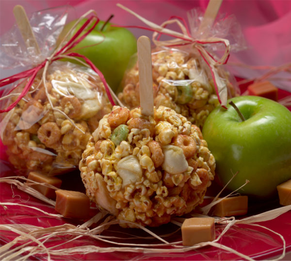 Caramel Corn Apples