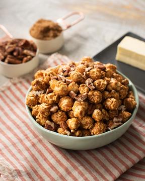 Carmel Pecan Corn Recipe Image
