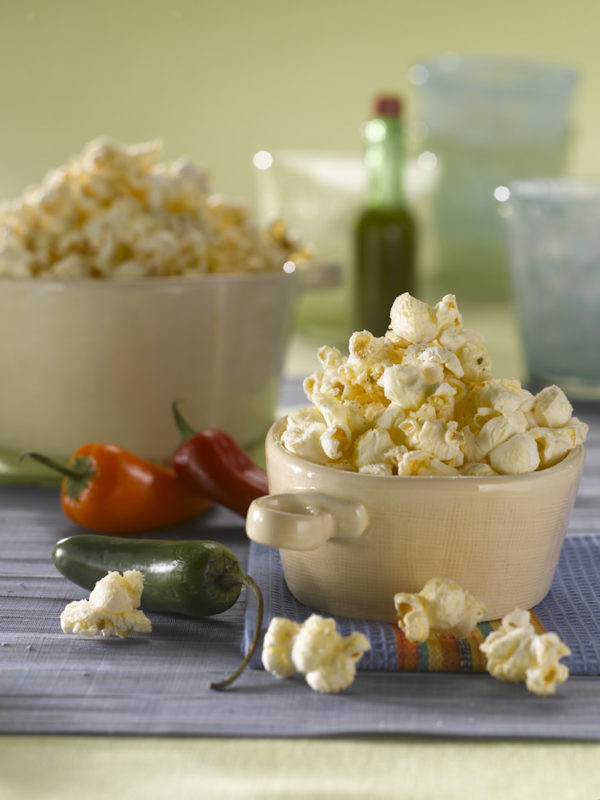 Cheesy Jalapeno Popper Popcorn