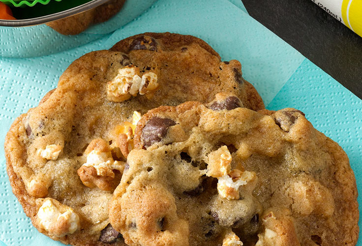 Recipe Image: Chocolate Chip Kettle Corn Cookies