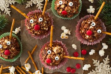 Chocolate Reindeer Popcorn