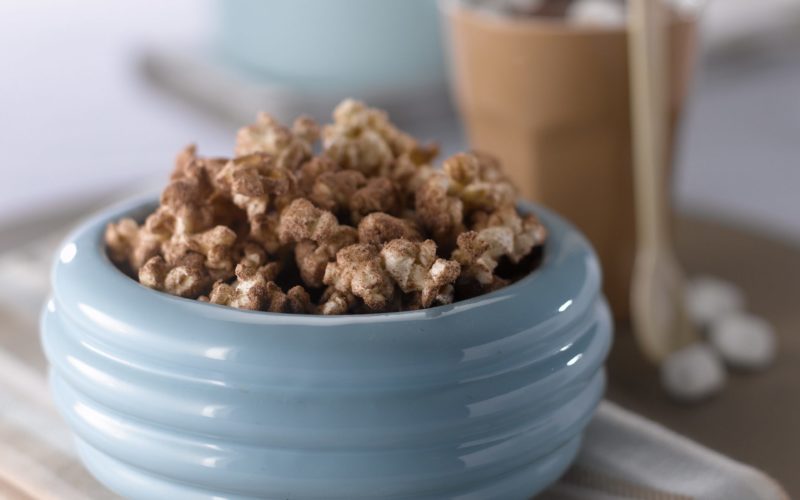 Cinnamon Chocolate Popcorn