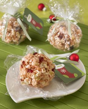 Recipe Image: Cranberry Popcorn Balls