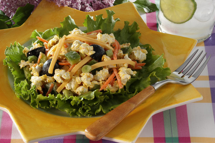 Recipe Image: Crunchy Popcorn Salad Recipe