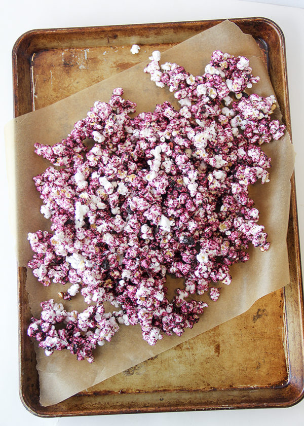 Dye-Free Fruity Popcorn