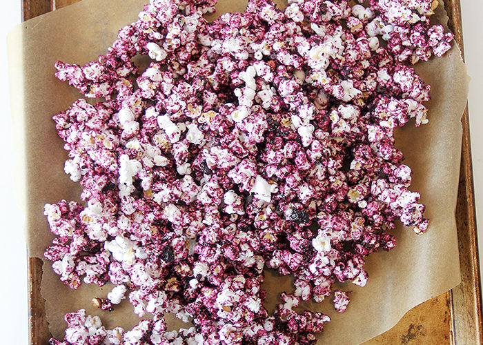 Dye-Free Fruity Popcorn