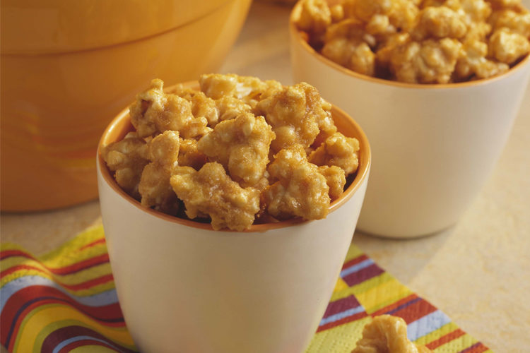 Easy Microwave Caramel Corn