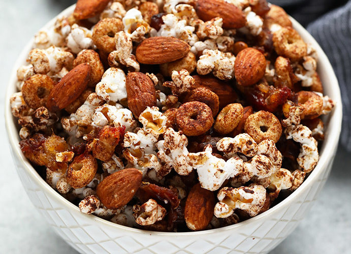 Recipe Image: fit-foodie-finds-churro-popcorn-snack-mix