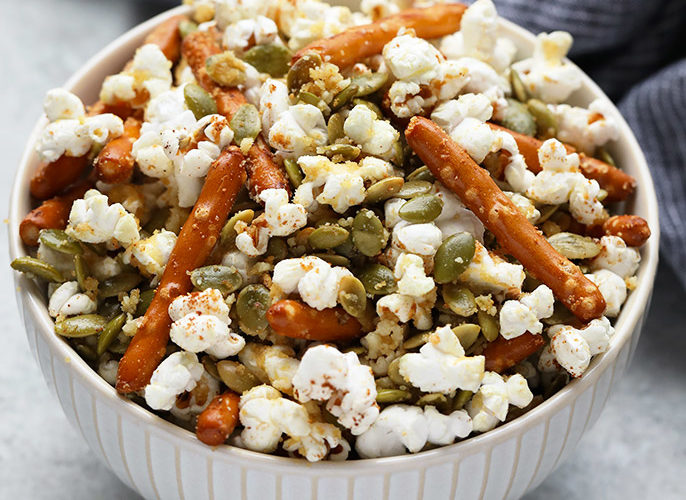 Recipe Image: fit-foodie-finds-parmesan-garlic-snack-mix