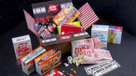 Recipe Image: Movie Night Care Package
