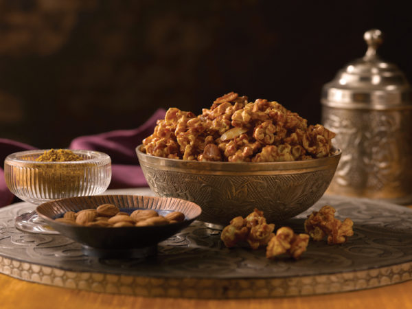 Madras Curry Coconut Popcorn