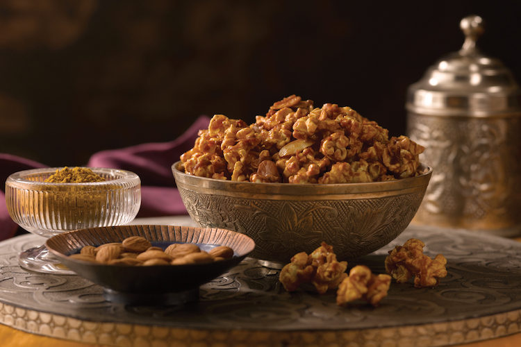 Madras Curry Coconut Popcorn