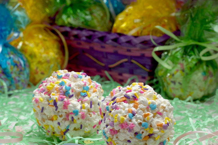 Marshmallow Popcorn Ball Recipe for Kids