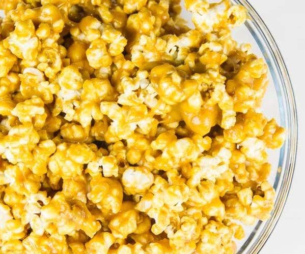Recipe Image: Peanut Butter and Maple Gourmet Popcorn