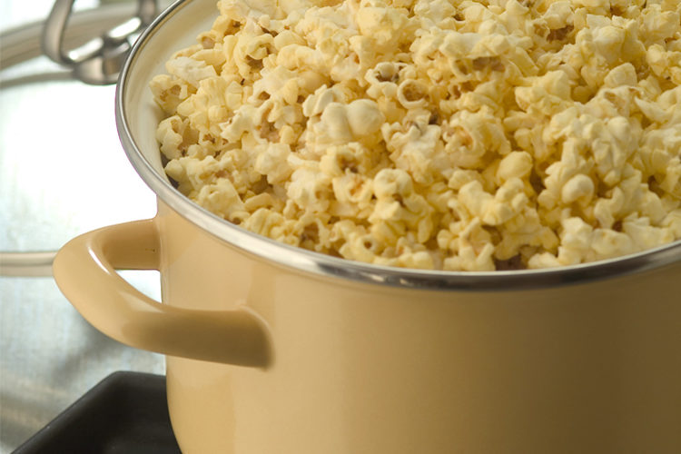 perfect homemade stovetop popcorn
