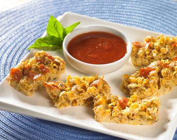 Recipe Image: Popcorn Pepperoni Pizza Dippers