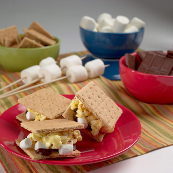 popcorn s'mores