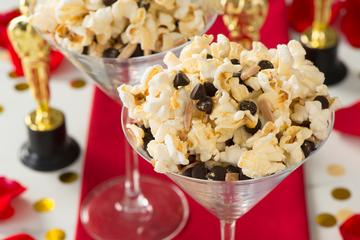 Red Carpet Popcorn Parfait