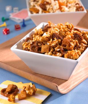 Sweet and Salty Popcorn Party Mix