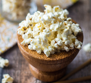 Recipe Image: Wasabi Ginger Popcorn