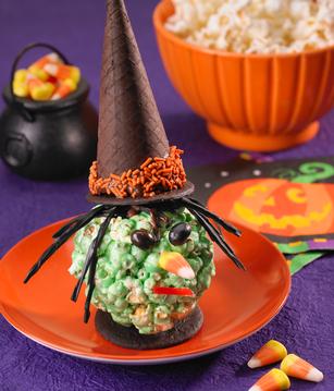 Recipe Image: Witchy Popcorn Balls