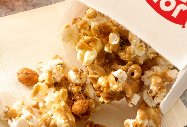 JOLLY TIME® Recipe Image: World’s Fair Butterscotch Glazed Popcorn Crunch