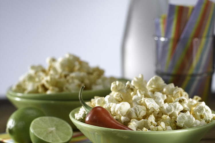 Zesty Chili Lime Popcorn