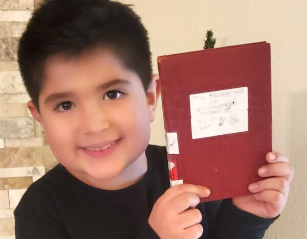 8-Year-Old Hides Self-Made Book in Local Library