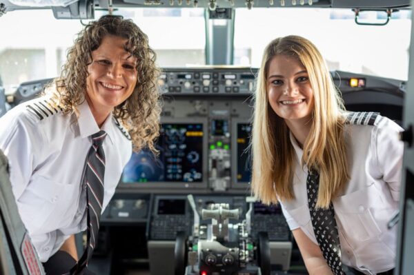 Mother-Daughter Pilot Duo Break Barriers Above the Clouds