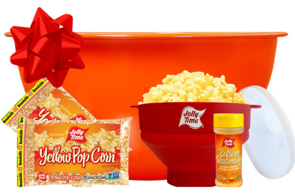 JOLLY TIME® Popcorn Product: Gift Bowls Kernels Gift Pack Popcorn Product: Gift Bowls Kernels Gift Pack