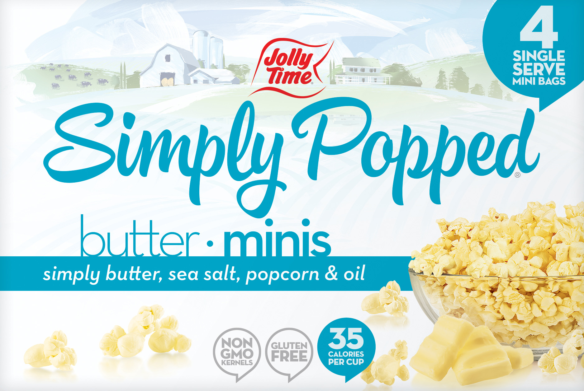 Jolly Time Simply Popped® Minis Product Image