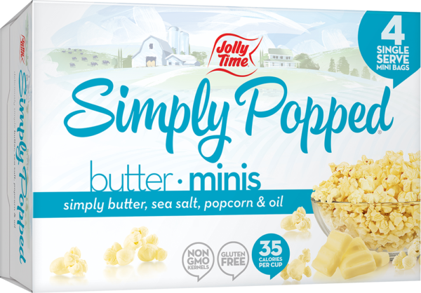 Simply Popped Minis Popcorn Product: Microwave Classics Simply Popped® Minis