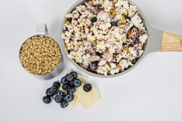 Lemon Blueberry Popcorn