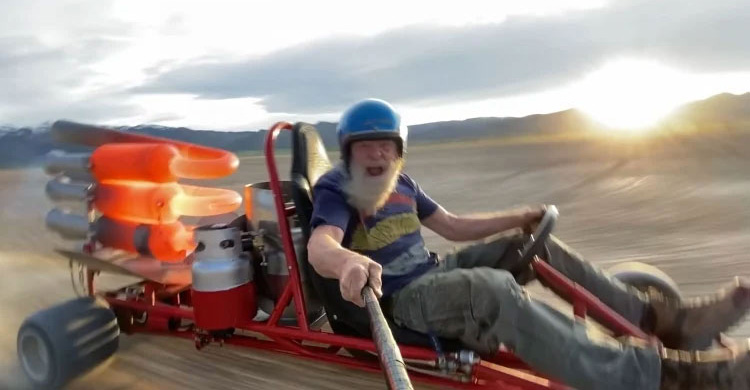 Speed Equals Happiness for this ‘Crazy Rocketman’ Speed Equals Happiness for this ‘Crazy Rocketman’