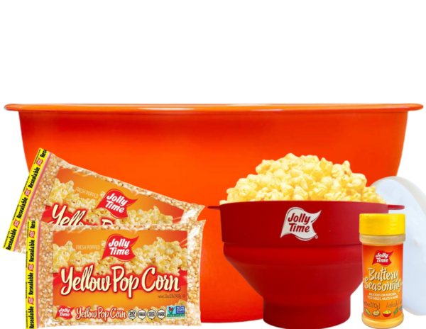 JOLLY TIME® Popcorn Product: Gift Bowls Kernels Gift Pack Popcorn Product: Gift Bowls Kernels Gift Pack