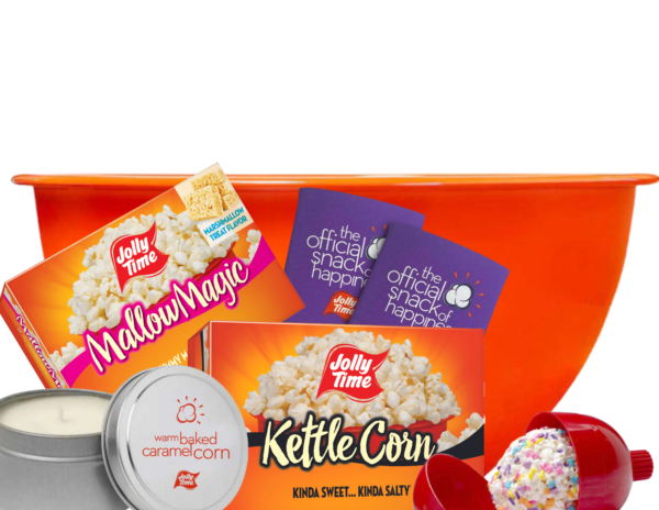 JOLLY TIME® Popcorn Product: Gift Bowls Sweet on Happiness Gift Pack Popcorn Product: Gift Bowls Sweet on Happiness Gift Pack