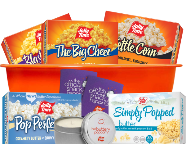 JOLLY TIME® Popcorn Product: Gift Bowls JOLLY TIME “Fan Favorites” Gift Pack Popcorn Product: Gift Bowls JOLLY TIME “Fan Favorites” Gift Pack