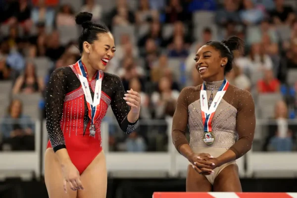 Simone Biles and Suni Lee’s Soaring Friendship
