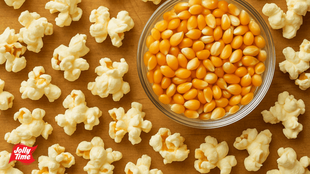 Untitled design (98) Gluten Free Popcorn Kernels and popped popcorn
